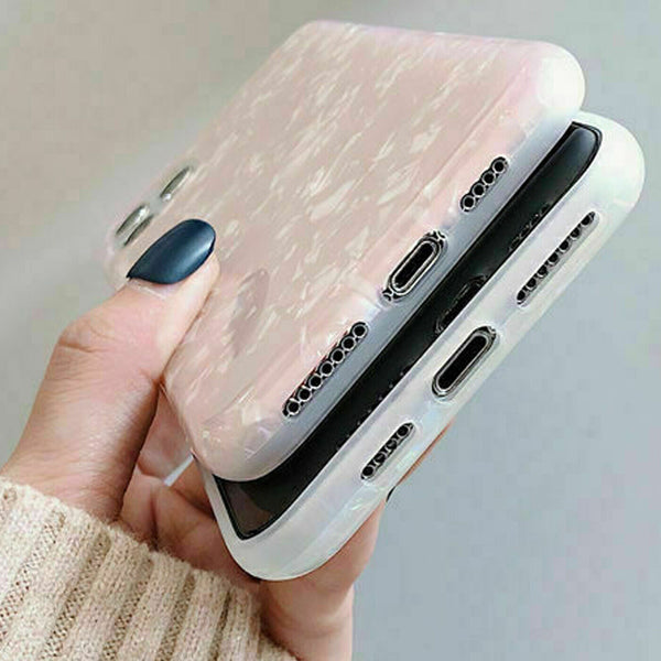 Case For iPhone 12 11 Pro Max XR XS 8 7 SE Marble Silicone Gel Shockproof Cover