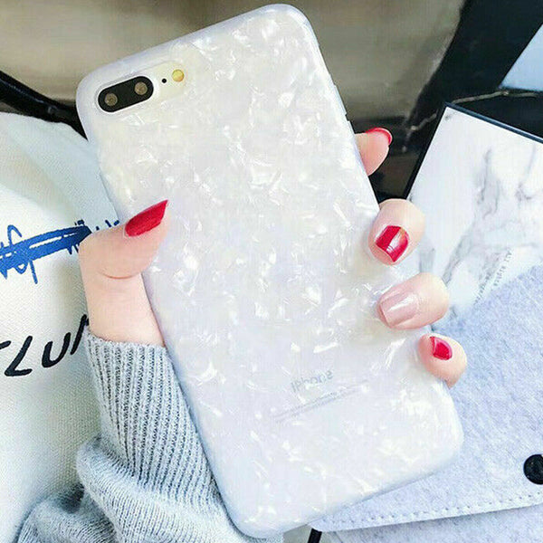 Case For iPhone 12 11 Pro Max XR XS 8 7 SE Marble Silicone Gel Shockproof Cover