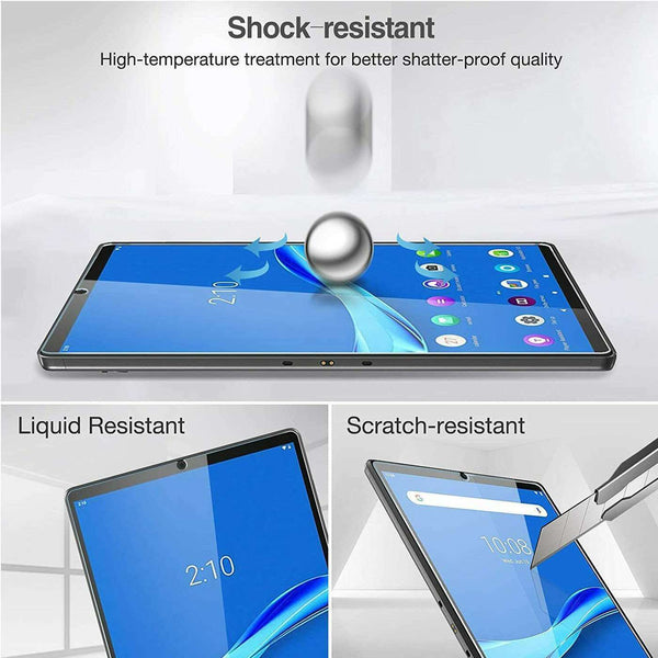 2X For Lenovo Tab 3 10.1 TB-X103F Tempered Glass 9H Screen Protector Cover - UK