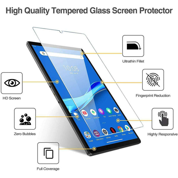 2X For Lenovo Tab 3 10.1 TB-X103F Tempered Glass 9H Screen Protector Cover - UK