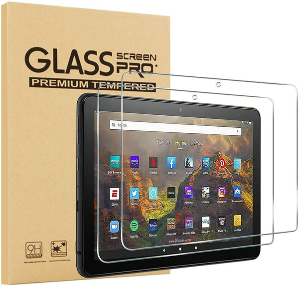 2X Screen Protector For Amazon Fire HD 10 Plus 11th Generation Tempered Glass