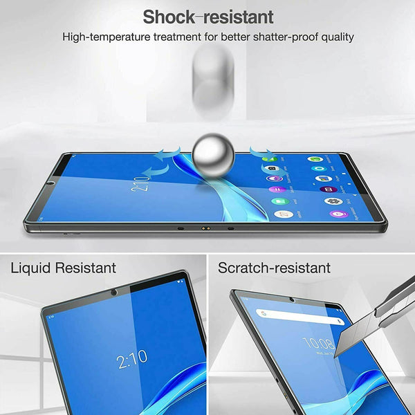 2 Pack Tempered Glass For Lenovo Tab M10 HD (TB-X306) 2nd Gen 10.1 Screen Cover