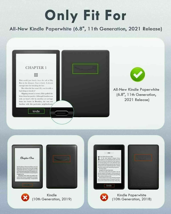 1x 2x Tempered Glass For Kindle Paperwhite 6.8'' 2021 11th Gen Screen Protector