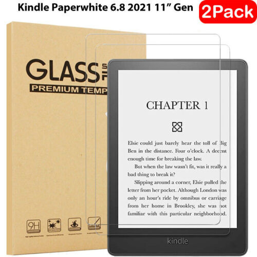 1x 2x Tempered Glass For Kindle Paperwhite 6.8'' 2021 11th Gen Screen Protector