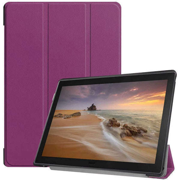 Case For Lenovo Tab P10 E10 M8 M10 FHD Plus Slim Magnetic Leather Stand Cover