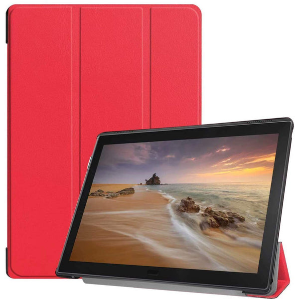 Case For Lenovo Tab P10 E10 M8 M10 FHD Plus Slim Magnetic Leather Stand Cover