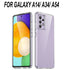 Case For Galaxy A14 A34 A54 Shockproof Soft Thin TPU Clear Transparent Cover UK