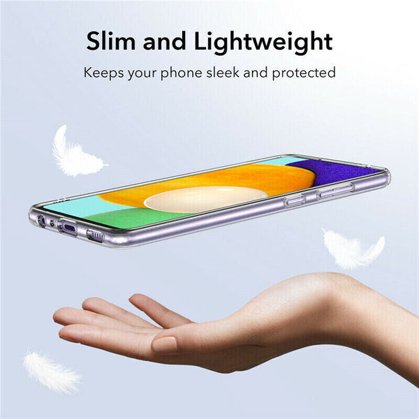 Case For Galaxy A14 A34 A54 Shockproof Soft Thin TPU Clear Transparent Cover UK