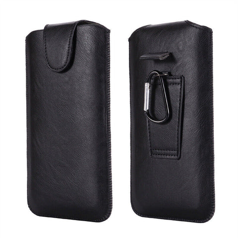 For iPhone 15 14 13 12 11 Pro Max With Belt Clip Pull Tab Case Hook Pouch Cover