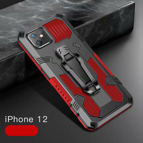 Case For iPhone 12 Shockproof Heavy Duty Rugged Stand Hybrid Armor Back Cover