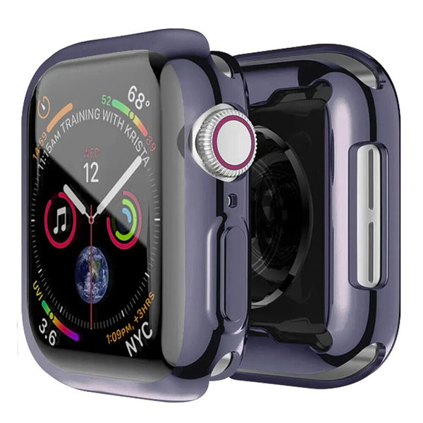 Case For Apple Watch 10 42mm/46mm Soft TPU Silicone Screen Protector Cover