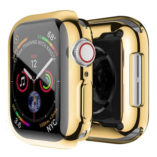 Case For Apple Watch 10 42mm/46mm Soft TPU Silicone Screen Protector Cover