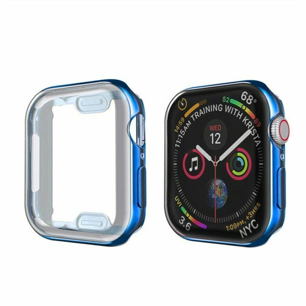 Case For Apple Watch 10 42mm/46mm Soft TPU Silicone Screen Protector Cover