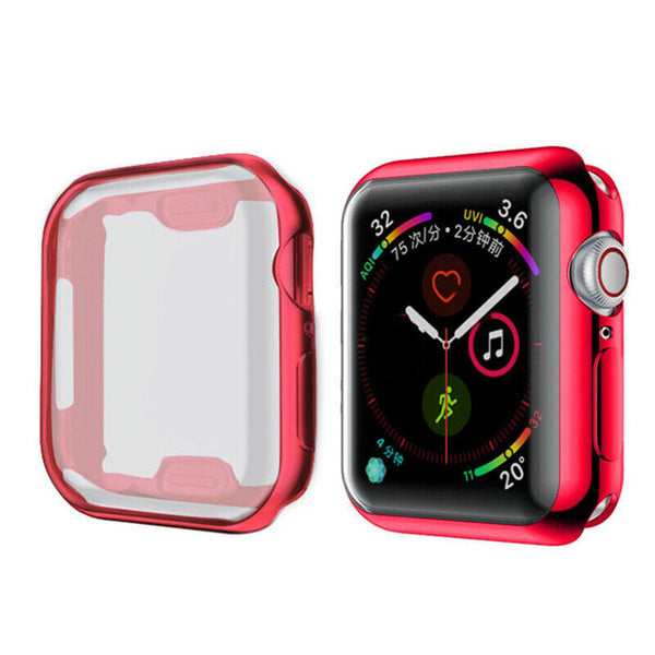 Case For Apple Watch 10 42mm/46mm Soft TPU Silicone Screen Protector Cover