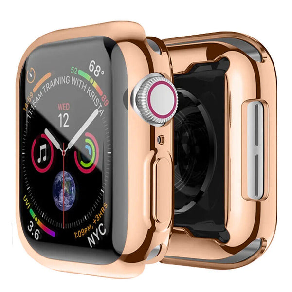 Case For Apple Watch 10 42mm/46mm Soft TPU Silicone Screen Protector Cover