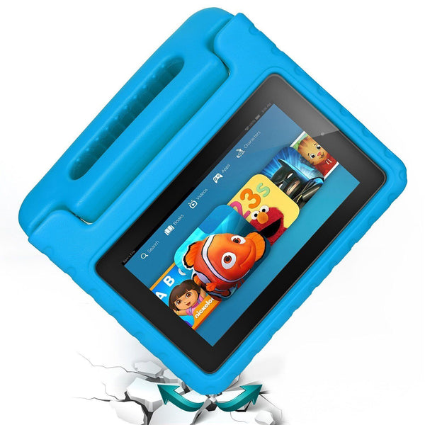 For Amazon Fire HD 8 2024 12th Gen EVA Foam Kids Case Shockproof Handle Cover-UK