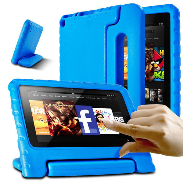 For Amazon Fire HD 8 2024 12th Gen EVA Foam Kids Case Shockproof Handle Cover-UK