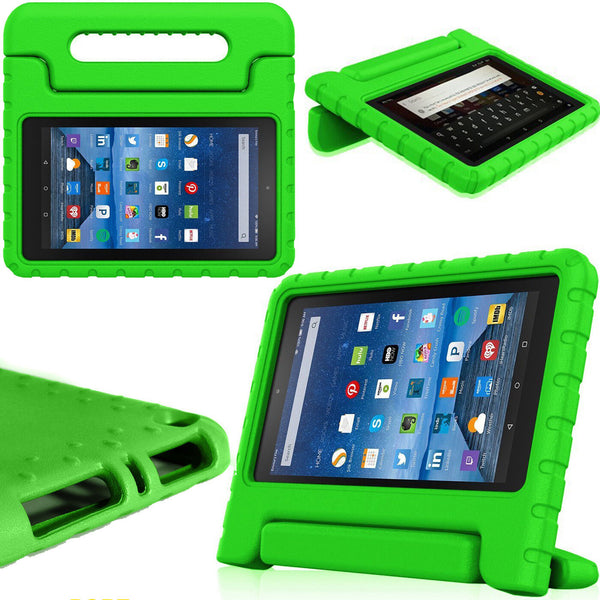 For Amazon Fire HD 8 2024 12th Gen EVA Foam Kids Case Shockproof Handle Cover-UK