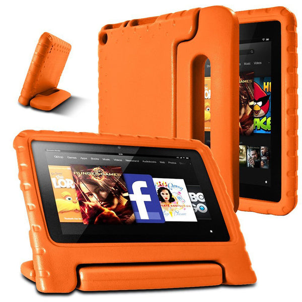 For Amazon Fire HD 8 2024 12th Gen EVA Foam Kids Case Shockproof Handle Cover-UK