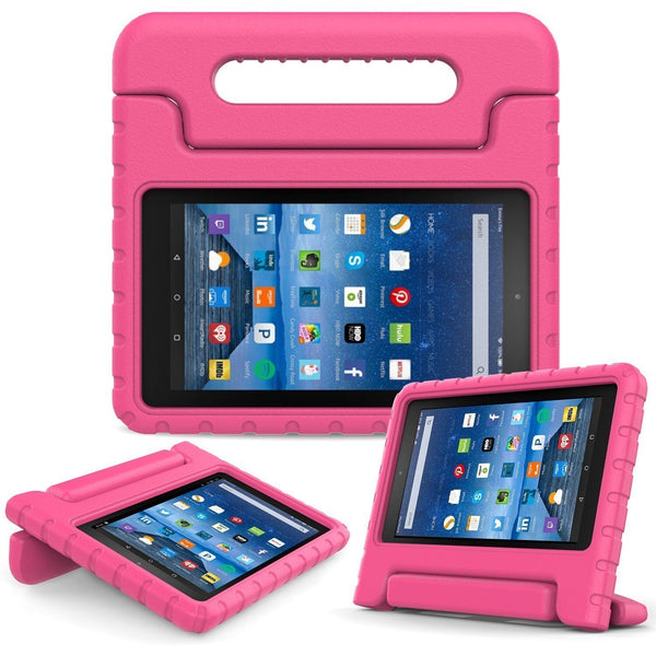 For Amazon Fire HD 8 2024 12th Gen EVA Foam Kids Case Shockproof Handle Cover-UK