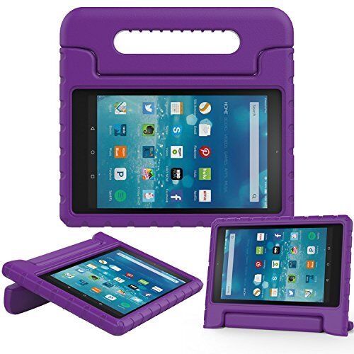 For Amazon Fire HD 8 2024 12th Gen EVA Foam Kids Case Shockproof Handle Cover-UK