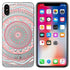 Slim TPU Gel Skin Case Cover For iPhone XS, 10 - Henna Pink/Green - Alpha Accessories