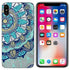 Slim TPU Gel Skin Case Cover For iPhone XS, 10 - Blue/Light Blue - Alpha Accessories