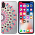 Slim TPU Gel Skin Case Cover For iPhone XS, 10 - Henna Pink/Brown - Alpha Accessories