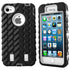 Tyre Grain Heavy Duty Hybrid Case Cover for iPhone SE / 5s / 5 - White - Alpha Accessories