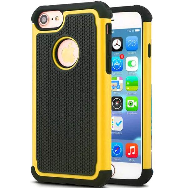 Shock Proof Armour Builders Workman Case iPhone 7, 8 (4.7") - Yellow - Alpha Accessories