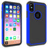 Shock Proof Armour Builders Workman Case Cover iPhone X - Blue - Alpha Accessories