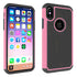 Shock Proof Armour Builders Workman Case Cover iPhone X - Light Pink - Alpha Accessories