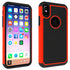 Shock Proof Armour Builders Workman Case Cover iPhone XS - Red - Alpha Accessories