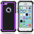 Shock Proof Armour Builders Workman Case Cover For iPhone 5C - Purple - Alpha Accessories